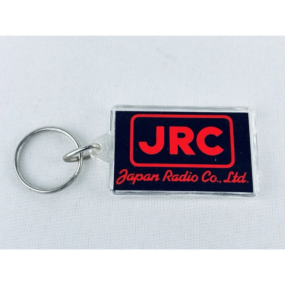 Vintage Japan Radio Co company Promo Promotional‎ Key Chain Ring Fob Keychain